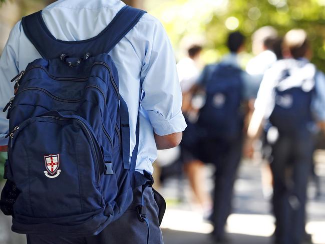 Generic image of Cranbrook High School students in Sydney.