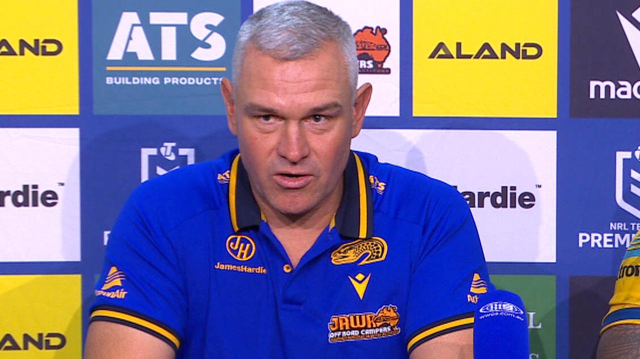 NRL 2025: Parramatta Eels press conference, Jason Ryles, Storm loss, player  turnover, defence, watch, video