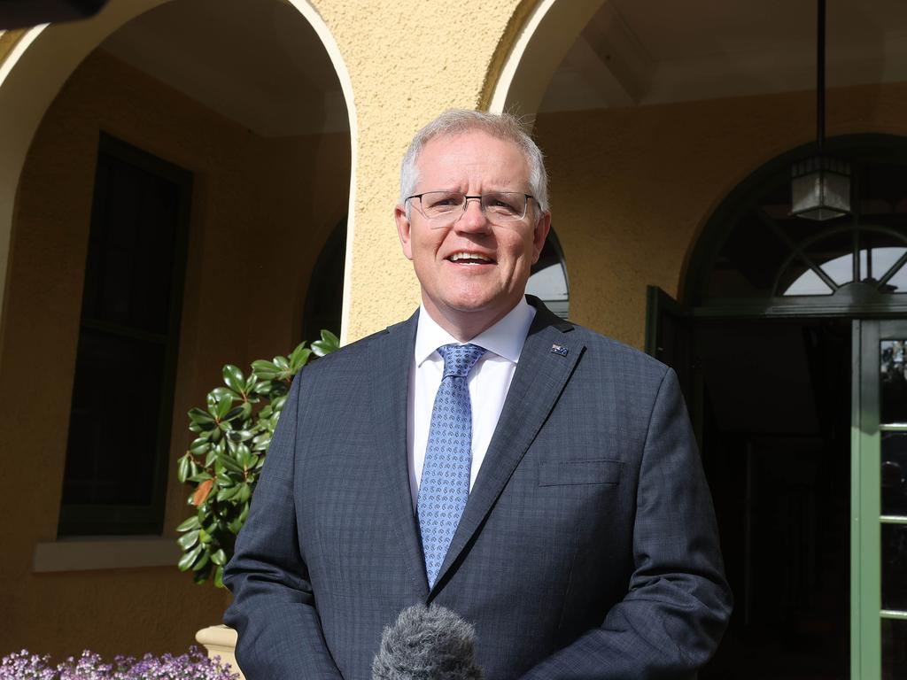 Prime Minister Scott Morrison won’t commit to attending an international climate change summit later this month. Picture: Gary Ramage / NCA NewsWire