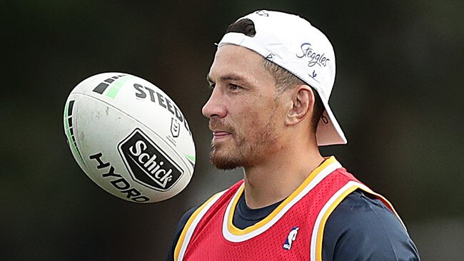 Sonny Bill Williams will make his return from the bench on Saturday night. Picture: Getty Images