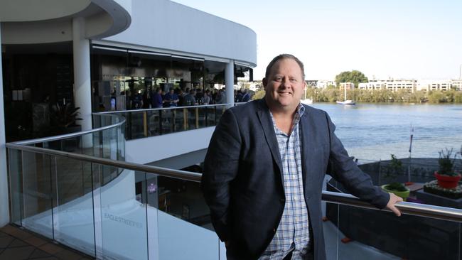 Former North Rockhampton State High School student and now multi-millionaire tech-preneur has unveiled plans for a $1.5 billion lightning fast fibre-optic Australian ‘backbone’ promising internet speeds of more than 10,000 terabits per-second. Pic Mark Cranitch