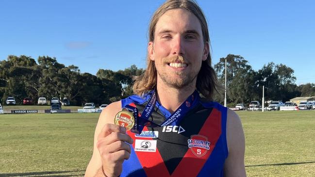 Renmark's Zach Gartery continues to dominate in the Riverland. Picture: Renmark Football Club