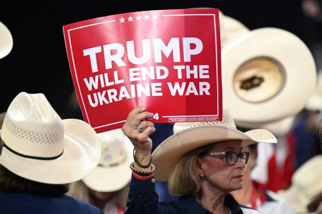 At the Republican National Convention, Donald Trump said he could bring an end to wars 'with a telephone call', without offering details as to how