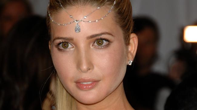 Ivanka Trump arrives at the Metropolitan Museum of Art's Costume Institute Gala, in New York on May 5, 2008. (AP Photo/Evan Agostini)