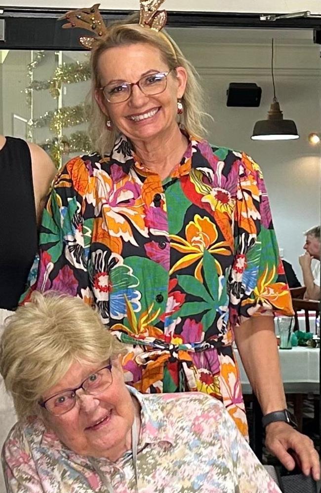 Sussan Ley with her mum Angela Braybrooks. Picture: Supplied