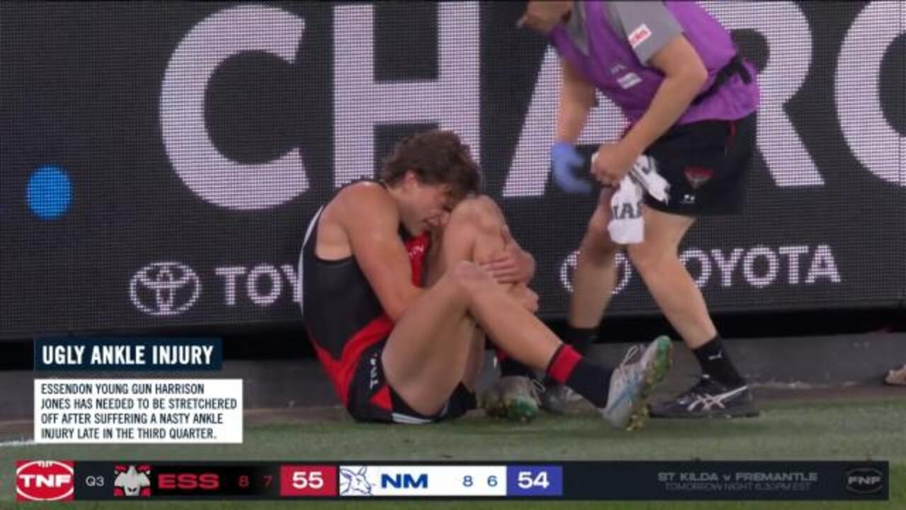 Dons young gun suffers ugly ankle injury