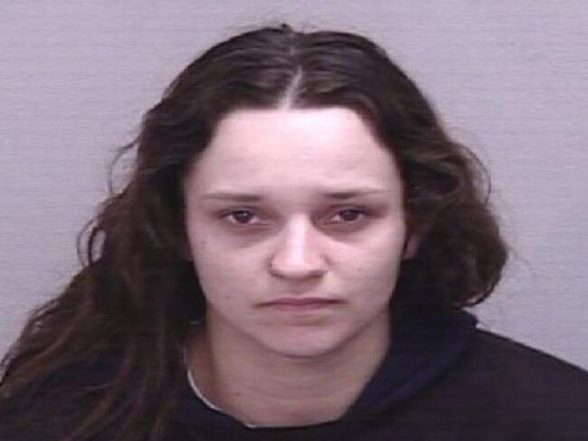 Tori Nunn, 24, has pleaded guilty to many shoplifting and fraud offences. Picture: NSW Police