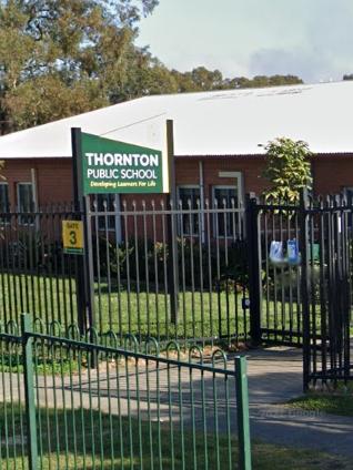 Thornton Public School was shut on re-opening day due to a positive Covid case. Picture: Google Maps.