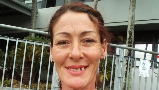 Jenny Sarah Rennert was trying to enter the Gympie police station in Channon Street when she discovered the sliding doors were locked.