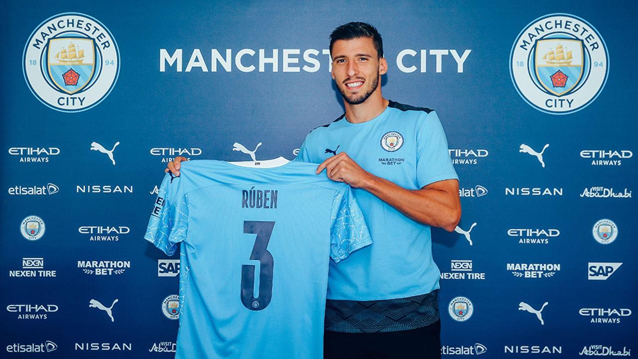 Ruben Dias has signed a six-year deal at Manchester City