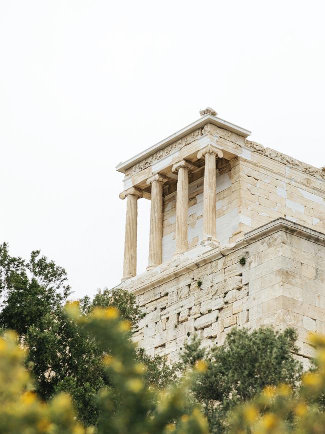 The Acropolis of Athens is monumental from every angle. Picture: Elise Hassey