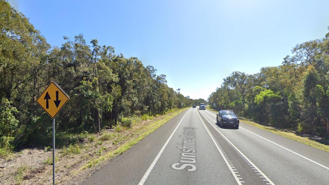 The Sunshine Motorway at Coolum Waters, Queensland. Picture: Google