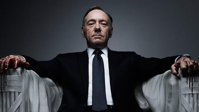 Kevin Spacey in <i>House Of Cards</i>, the first original Netflix series that catapulted the streaming service into making its own content.