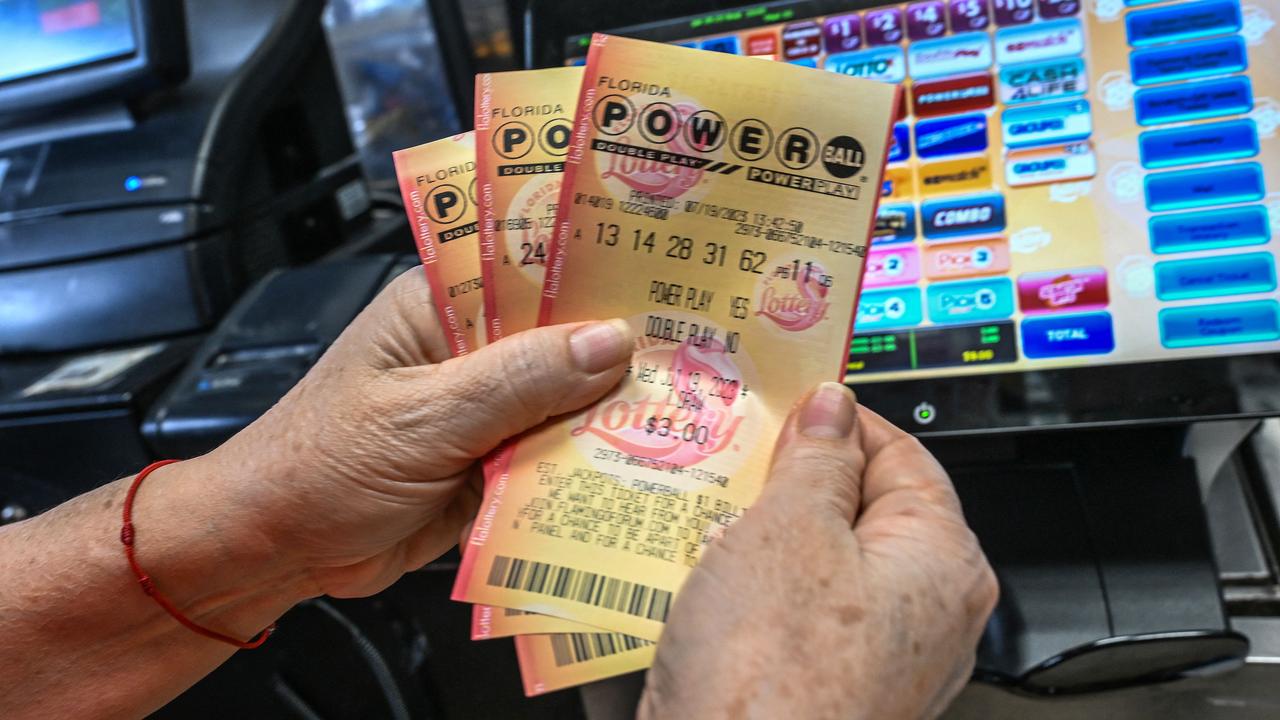 The jackpot-winning ticket was sold on Wednesday night. Picture: AFP