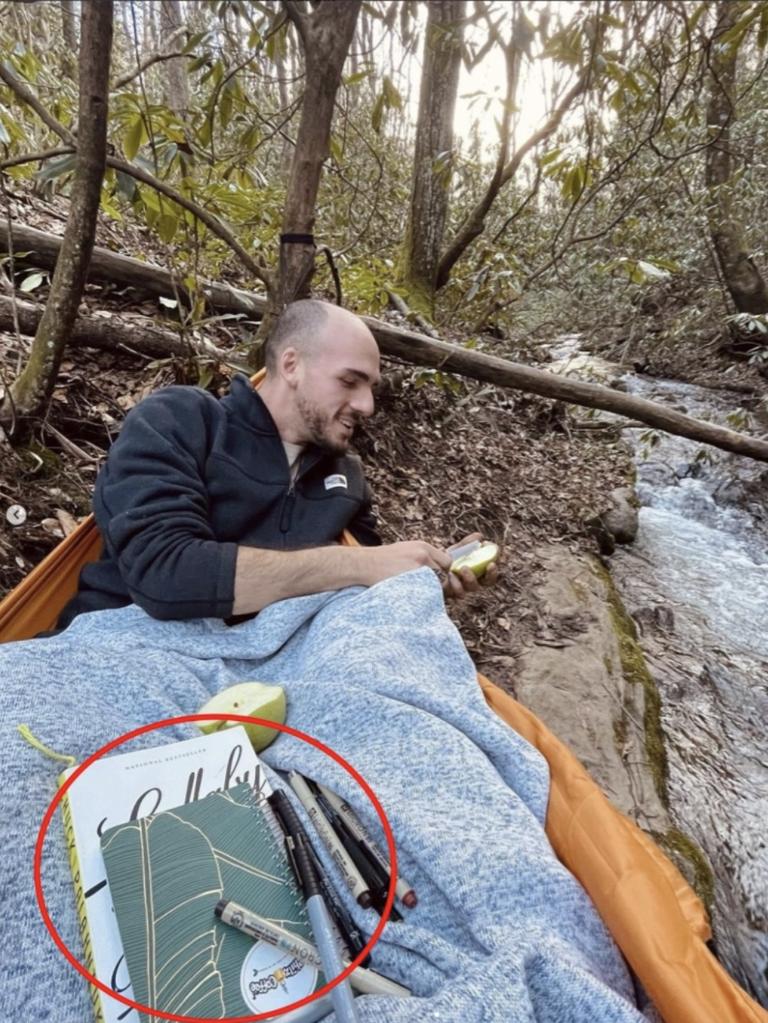 Brian Laundrie was known to have kept a journal during his travels with Gabby Petito. Picture: Instagram