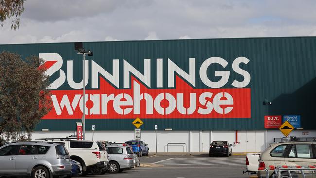 ADELAIDE, AUSTRALIA - NewsWire Photos AUGUST 24,  2021: A general view including signage of Bunnings store in Mile End, Adelaide. NCA NewsWire / David Mariuz