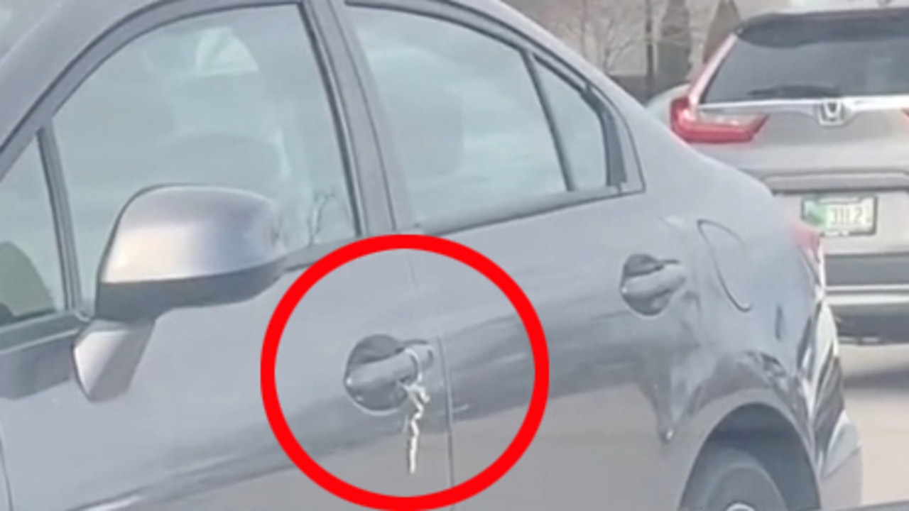 TikTok user warns car owners that string tied to handle is criminal tactic  | news.com.au — Australia's leading news site