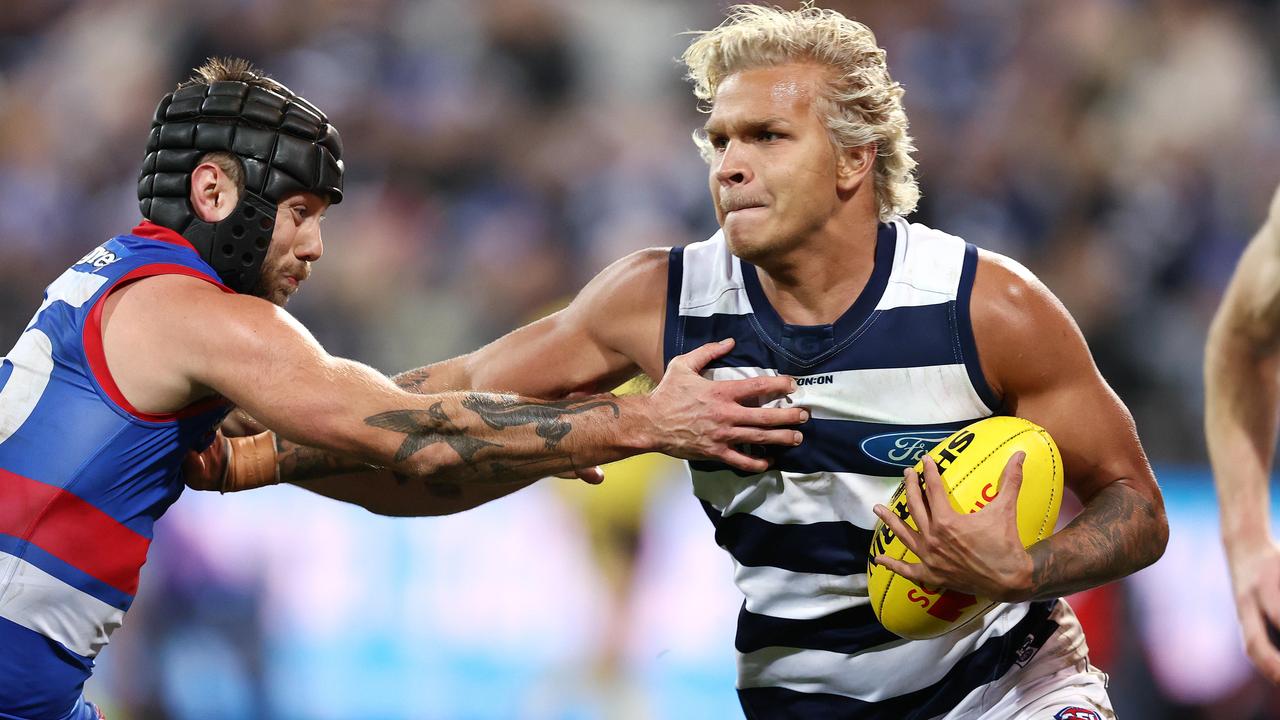 Quinton Narkle has re-signed with the Cats. Picture: Michael Klein