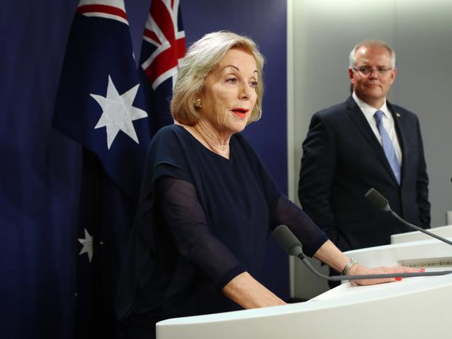 Ita Buttrose will meet with Scott Morrison today over last week’s AFP raid on the ABC’s Sydney headquarters. Hollie Adams/The Australian