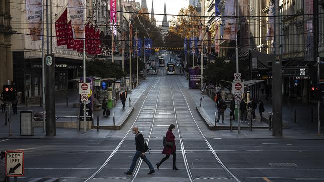 Melbourne will spend at least another week in lockdown. Picture: Daniel Pockett/Getty Images