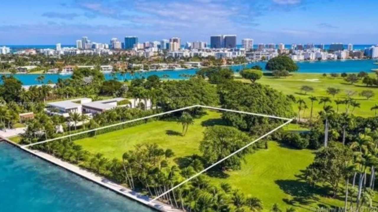 Jared Kushner and Ivanka Trump may have nabbed this lot on Indian Creek Island. Picture: Realtor