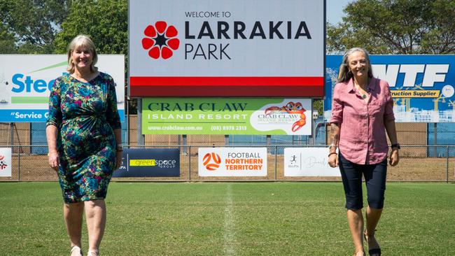 Chief Minister Eva Lawler and sport minister Kate Worden have dedicated plenty of funding to community sport in the NT across the past year.