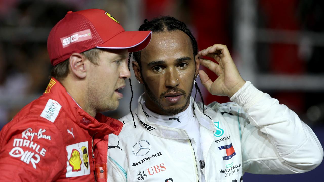 F1 Mercedes Open To Signing Sebastian Vettel For Lewis Hamilton Partnership News Com Au Australia S Leading News Site