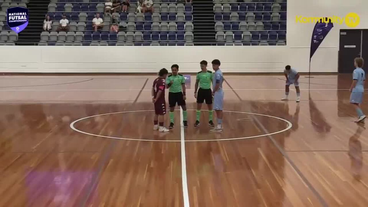 Replay: Football Queensland White v Football NSW Thunder (Youth Men GF) -  2025 National Futsal Championships Day 5