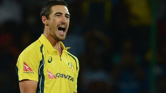 Mitchell Starc goes to hospital after cutting his knee at training ...