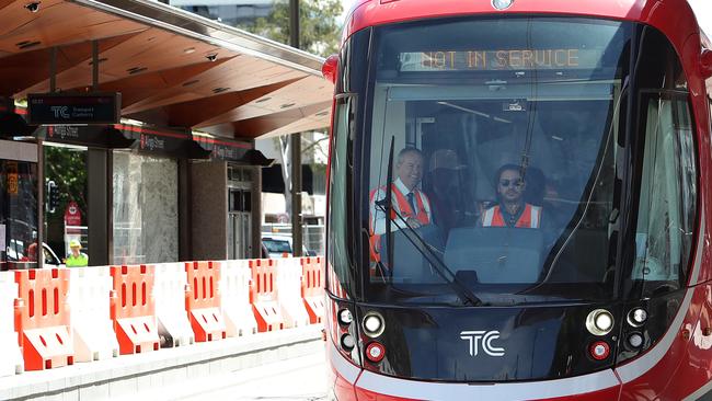 The Canberra Light Rail. Picture Kym Smith