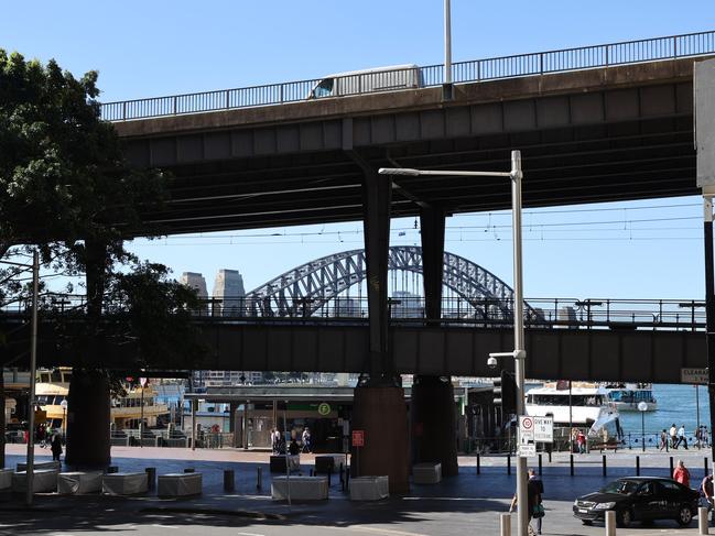 The much maligned Cahill Expressway. Picture: Richard Dobson