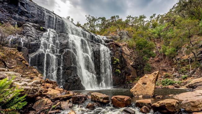 The spectacular Mackenzie Falls in the Grampians National Park.