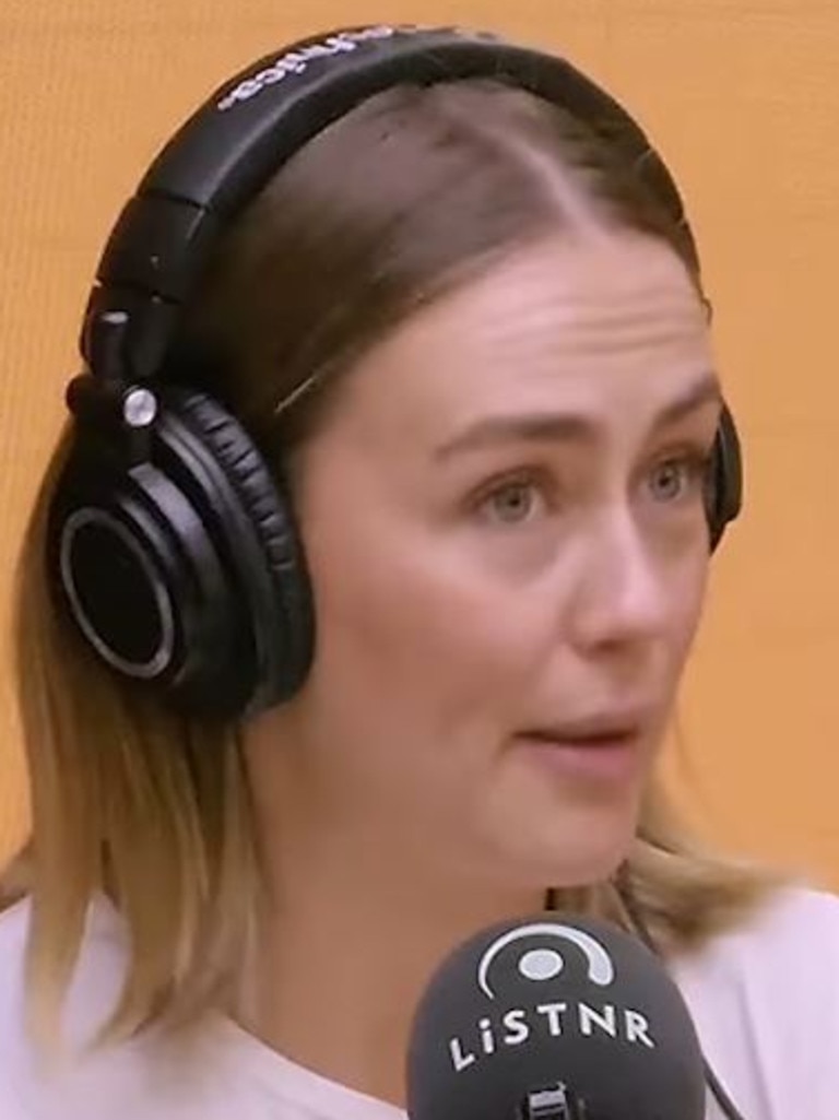 Steph Claire Smith has shared a raunchy admission with her followers on her podcast. Picture: Instagram/@stephclairesmith