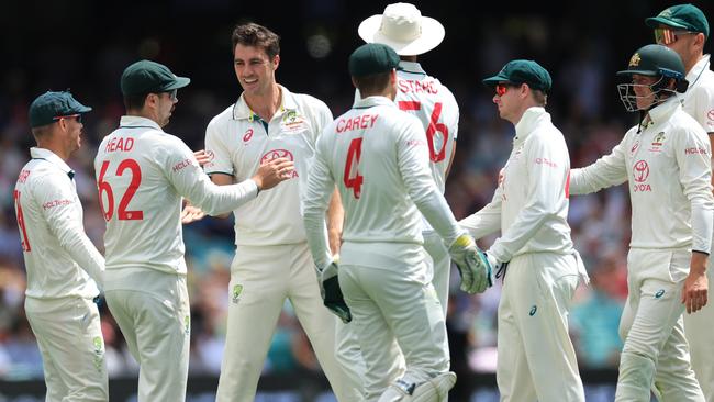 Pat Cummins’ Australians are one of the only teams for which Test cricket is financially viable. Picture: Mark Evans/Getty Images