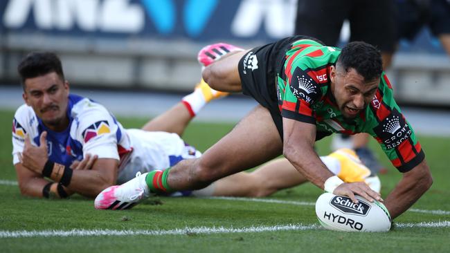 Alex Johnston is a try-scoring machine. Picture: Mark Kolbe/Getty