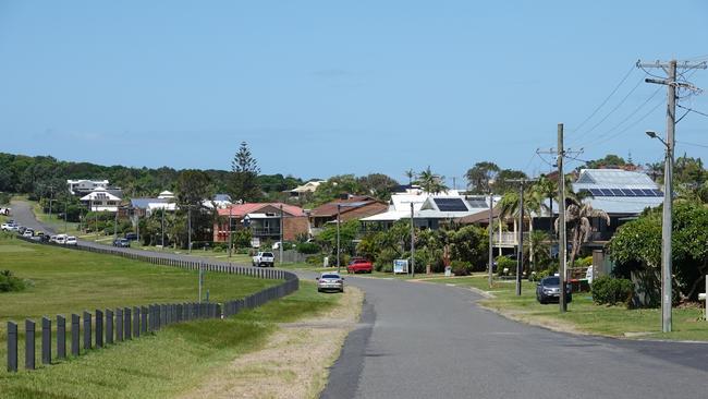 Could this location at Sandy Beach be the Coffs Coast's next Golden Mile? Picture: Chris Knight