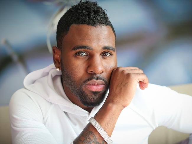 American Singer Jason Derulo at The Darling hotel Sydney. Picture Craig Greenhill