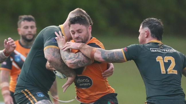 Wyong vs The Entrance in round two of the Denton Engineering Cup at Morry Breen Oval. Picture: Sue Graham