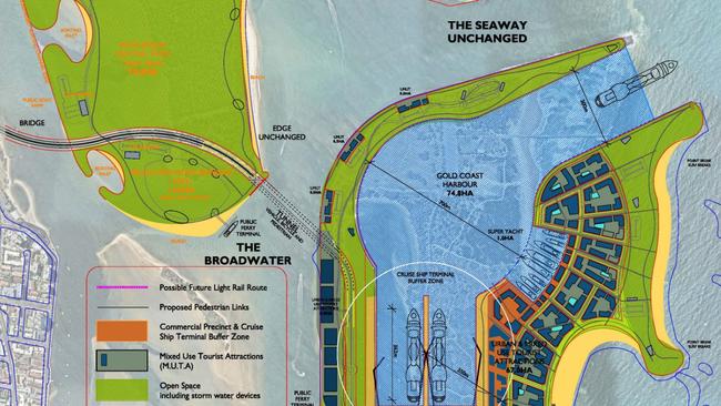 The Breakwater Group cruise ship terminal proposal.