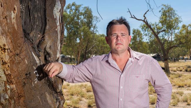 NT Police Association president Paul McCue said Zachary Rolfe would contest the charge against him. Picture: Emma Murray