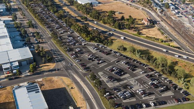 Much-awaited Craigieburn Station carpark designs have been revealed. Picture: VicTrack