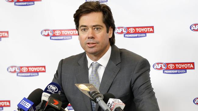 Gillon McLachlan will host several AFL coaches.