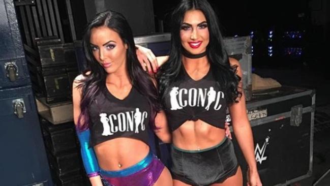 WWE's 'Iconic duo' Billie Kay and Peyton Royce.