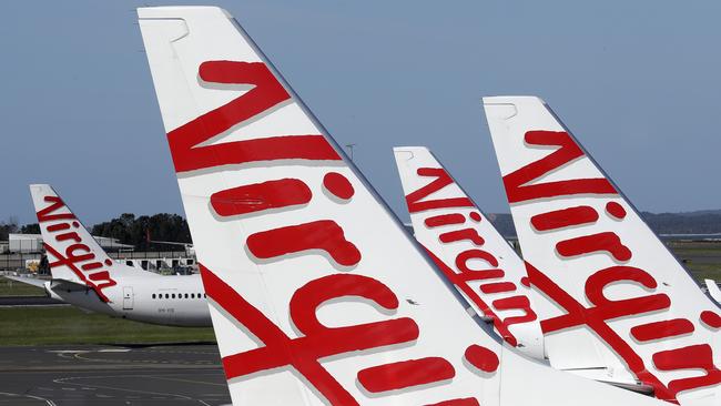 Nearly 12 suitors have emerged for Virgin Australia ahead of ahead of expressions of interest due on Friday. Piture: AP