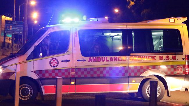 NSW Ambulance paramedics rushed to the scene in Grafton on Saturday night, October 15.