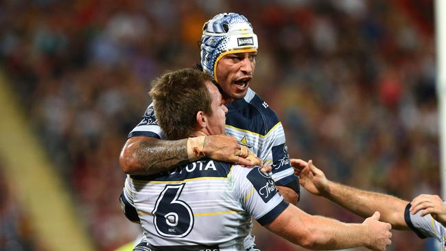 Michael Morgan will take over at the Cowboys in Johnathan Thurston’s absence. Picture: Adam Head