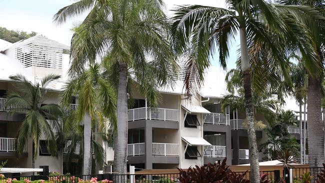 McPhee stayed in the unit at Coral Sands Beachside Resort, Trinity Beach, with the body of Kay Dix, and waited five days before calling triple-0. PICTURE: BRENDAN RADKE