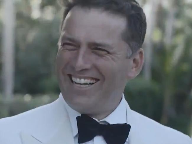 Karl Stefanovic and Jasmine Yarbrough wedding in Cabo. Picture: The Today Show