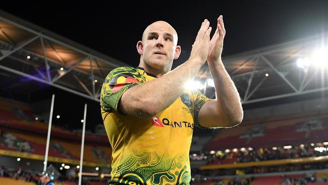 Stephen Moore was a prop in the 15Cs at Brisbane Grammar before going on to become a member of the Wallabies. Picture: AAP/Dan Peled