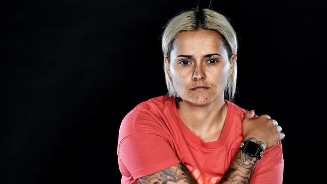 AFLW footballer Moana Hope. Picture: Tony Gough